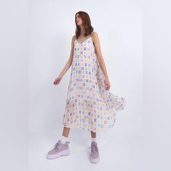 Molly Bracken Pattern Maxi XS NWOT - Picture 2 of 3